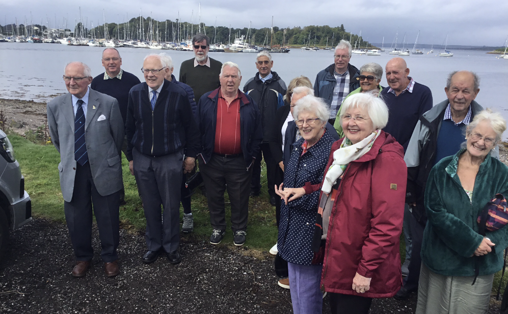 Association members at Dunstaffnage Marina